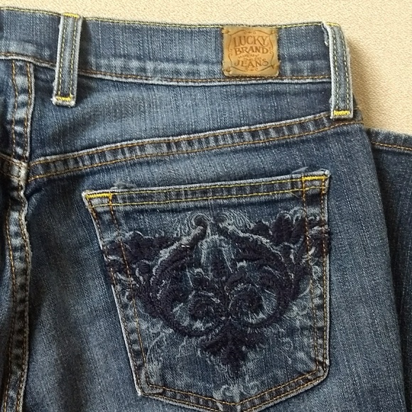 Lucky Brand Sweet and Low Jeans 6/28 - Picture 7 of 8
